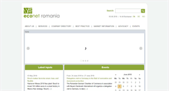 Desktop Screenshot of econet-romania.com